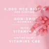Nature's Bounty Advanced Hair; Skin and Nails Strawberry Gummies; 6000 mcg Biotin; 90 Count