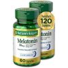 Nature's Bounty Melatonin Sleep Aid Capsules; 10 mg; 60 Count; 2 Pack