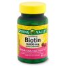 Spring Valley Fast-Dissolve Biotin Dietary Supplement; 10; 000 mcg; 60 Count