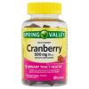 Spring Valley Adult Gummy Cranberry Dietary Supplement; 500 mg; 60 Count