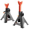 VEVOR Jack Stands, 3 Ton (6,000 lbs) Capacity Car Jack Stands Double Locking, 10.8-16.3 inch Adjustable Height, for lifting SUV, Pickup Truck