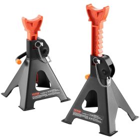 VEVOR Jack Stands, 3 Ton (6,000 lbs) Capacity Car Jack Stands Double Locking, 10.8-16.3 inch Adjustable Height, for lifting SUV, Pickup Truck