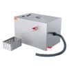 VEVOR Commercial Grease Trap, 40 LBS Grease Interceptor, Top Inlet Interceptor, Under Sink Stainless Steel Grease Trap