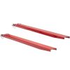 VEVOR Pallet Fork Extensions, 82" Length 4.5" Width, Heavy Duty Carbon Steel Fork Extensions for Forklifts, 1 Pair Forklift Extensions with Pins