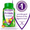 Vitafusion Probiotic Gummy Supplements; Raspberry; Peach and Mango Flavored; 70 Count