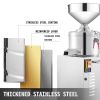 VEVOR Commercial Peanut Sesame Grinding Machine, 15000g/h Stainless Steel peanut butter machine