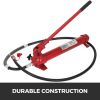 VEVOR 10Ton Power Hydraulic Jack Holder Bodywork Repair Kit for Auto Car Repair Tool with 2M Hose Lift Ram Portable