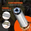 VEVOR Grease Gun Coupler, 10000 PSI High Pressure, 6-Jaw Locking, Quick Release Grease Gun Tip with Hose/Zerk Fittings Cleaner