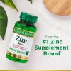 Nature's Bounty Zinc; Immune Support Supplement; 50 mg; 100 Caplets