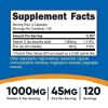 Nutricost Vitamin C with Zinc, 120 Servings - Non-GMO, Gluten Free Supplement