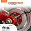 VEVOR Grease Gun Coupler 2 PCS, 10000 PSI High Pressure, 3-Jaw Locking, Quick Release Grease Gun Tip with Hose/Zerk Fittings Cleaner/Leak-Proof Cap