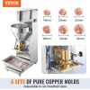VEVOR Commercial Meatball Forming Machine, 280 PCs/min Automatic Meatball Maker, 1100W Electric Fish Beef Pork Shrimp Ball Making Tool