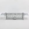 Double Door Rats Trap Cage Humane Live Rodent Dense Reticulated Trap Cage Zinc Plating Mouse Rat Control Bait Trap with 2 Detachable U-Shaped Rods