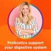 Centrum Immune and Digestive Support Probiotic Supplement Capsules; 50 Count
