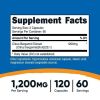 Nutricost Citrus Bergamot Capsules (120 Capsules, 60 Servings / 1,200 Mg Citrus Bergamot Extract Per Serving) | Potent 25:1 Extract - Gluten Free