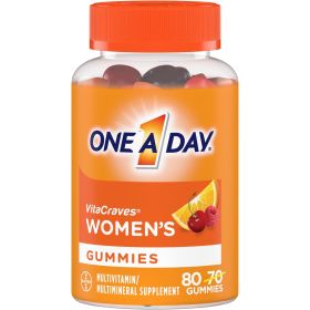 One A Day Women's Gummy Multivitamins for Women; 80 Count (Brand: One A Day)