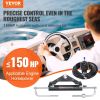 VEVOR Hydraulic Outboard Steering Kit, 150HP, Marine Boat Hydraulic Steering System